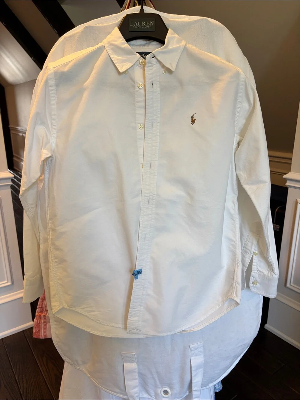 Polo Ralph Lauren Boy’s White Button-Down Oxford Shirt size 12